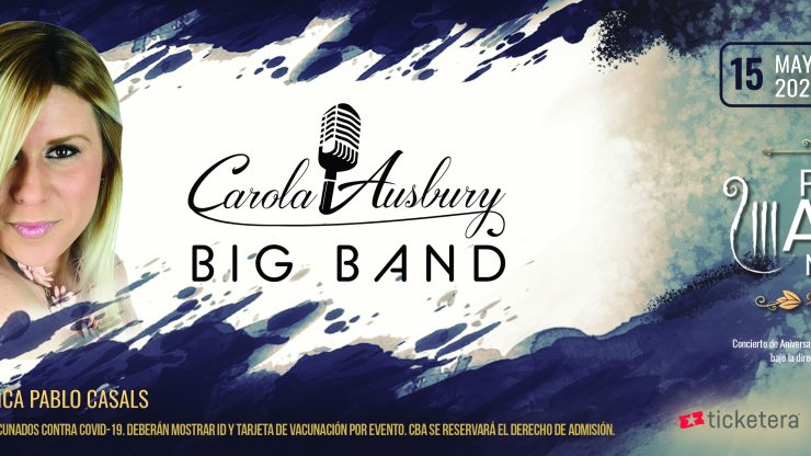 Honrando la trayectoria de Pedro Rivera Toledo, Pro Arte Musical festeja sus 90 años de fundación en concierto con la Carola Ausbury Big Band