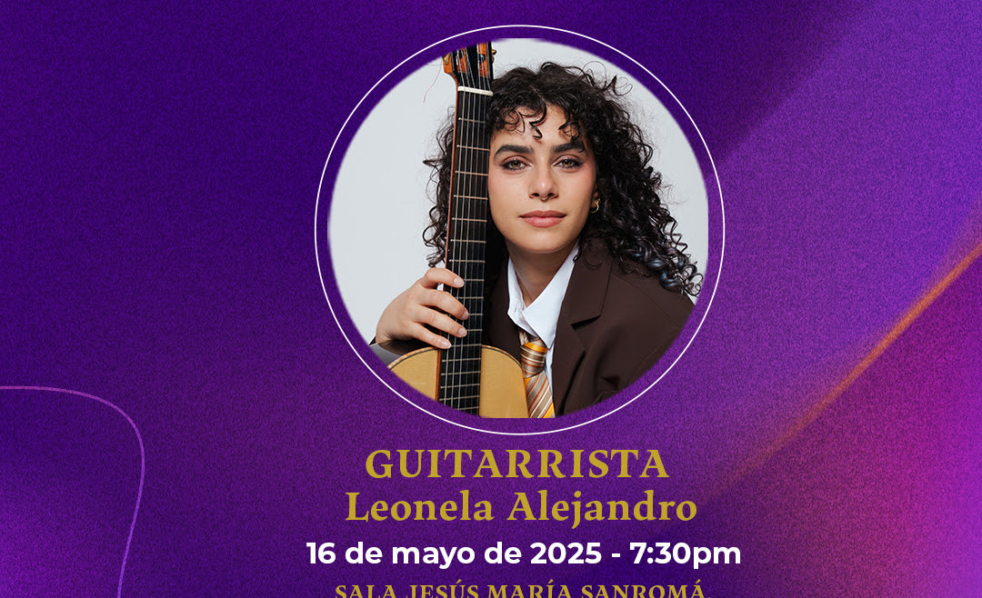 COMUNICADO DE PRENSA: LEONELA ALEJANDRO EN CONCIERTO